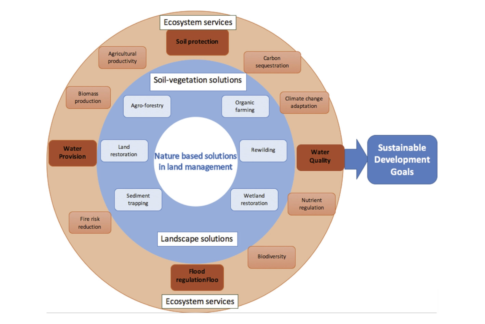Study cover — Nature-based solutions insights - When Nature Leads, Ecosystems...